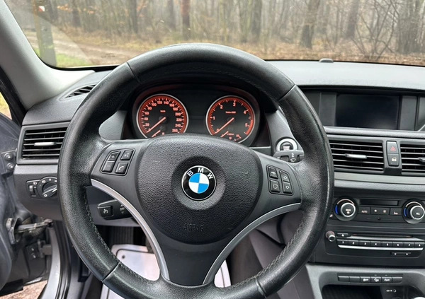 BMW X1 cena 37900 przebieg: 220000, rok produkcji 2011 z Wągrowiec małe 596